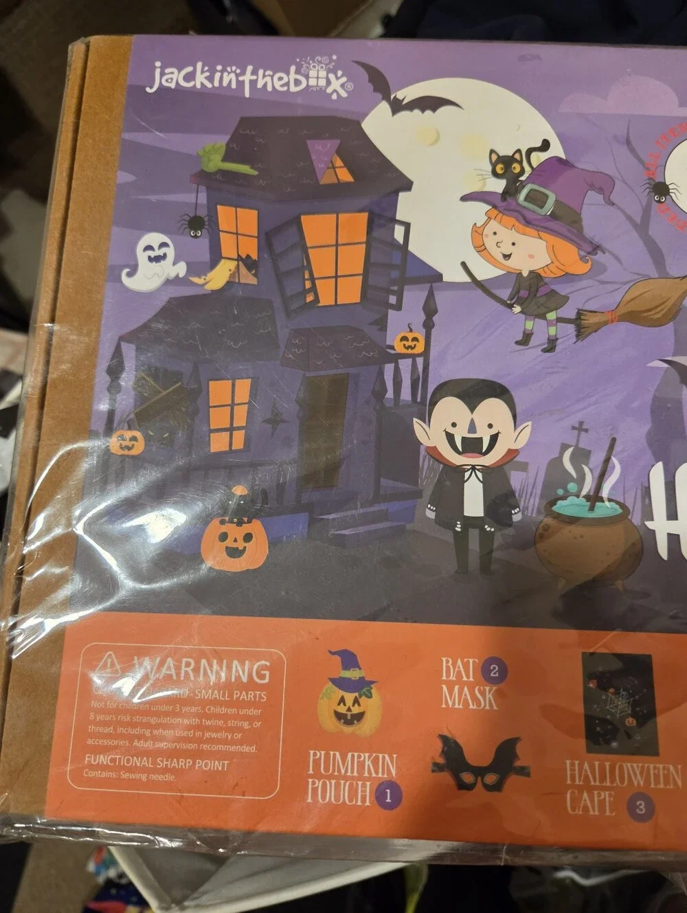 Six and one craft box halloween d I y